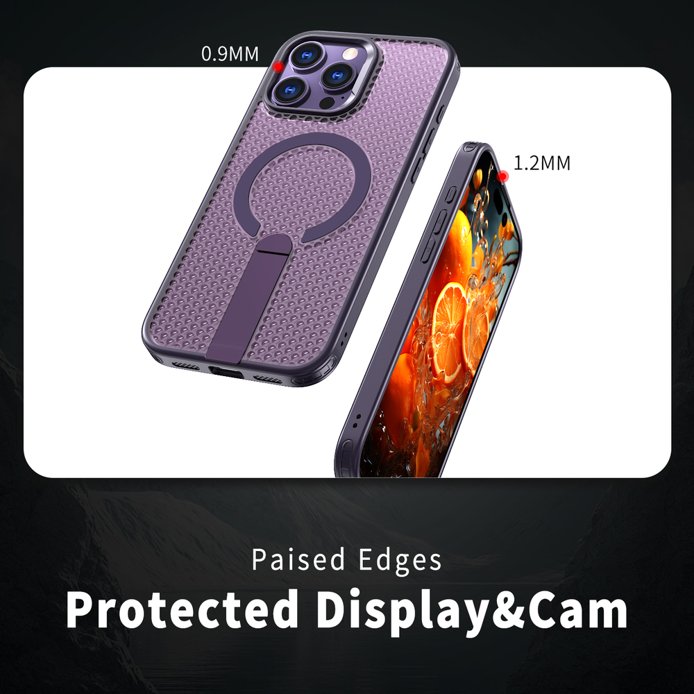 Прозрачный чехол Mesh Pro Magnetic Case для iPhone 16 Pro Max