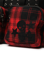 Сумка Devon Red Tartan Multi Pockets