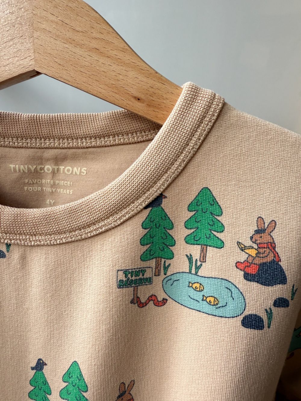 Хлопковый костюм Tinycottons, 104