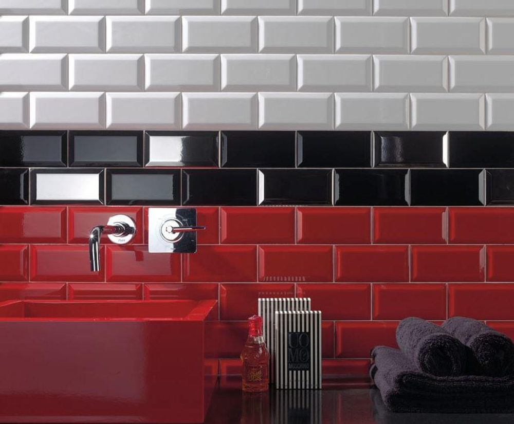 Dar Ceramics Biselado Blanco Brillo 7.5x15