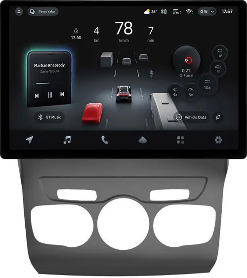 Магнитола для Citroen C4 B7, DS4 2010+ - Teyes CC4-PRO монитор 13" 2K QLED на Android 13, Быстрейшая, Snapdragon 778G, ИИ, CarPlay, DSP, 4G SIM-слот