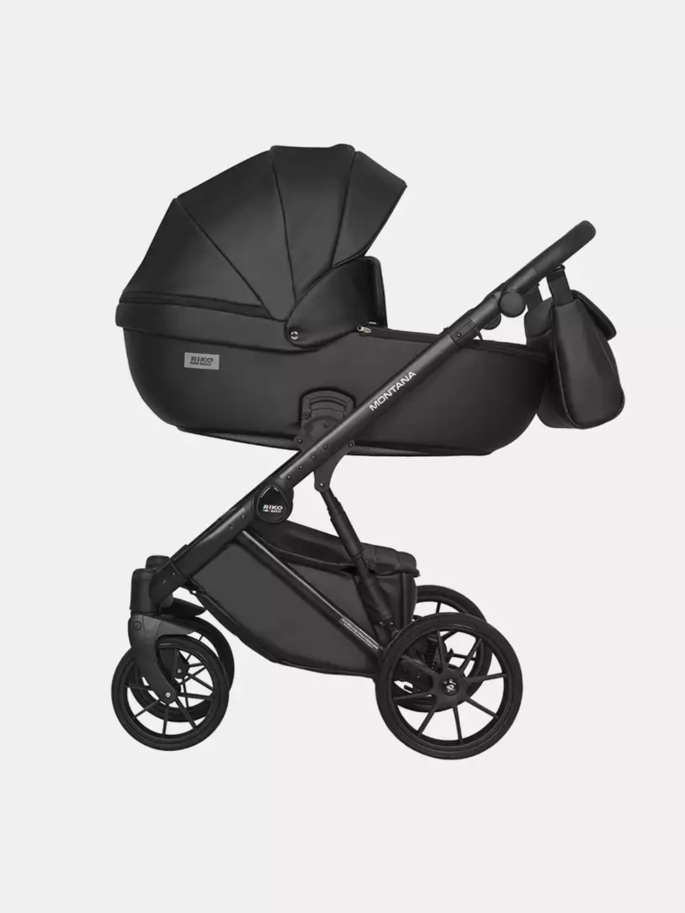 Коляска  MONTANA ECCO (2 в 1) (RIKO BASIC) 12 Black (черный)
