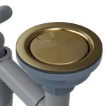 Кухонная мойка Reflexion Iseo RX2260GD брашированное золото