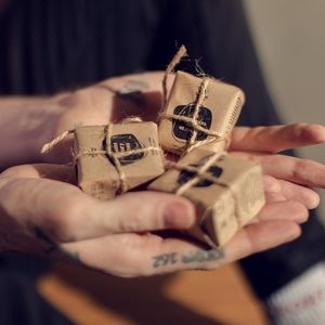 Бальзам для волос твёрдый Голодный Леший "Жаркий ветер степей", 50 г