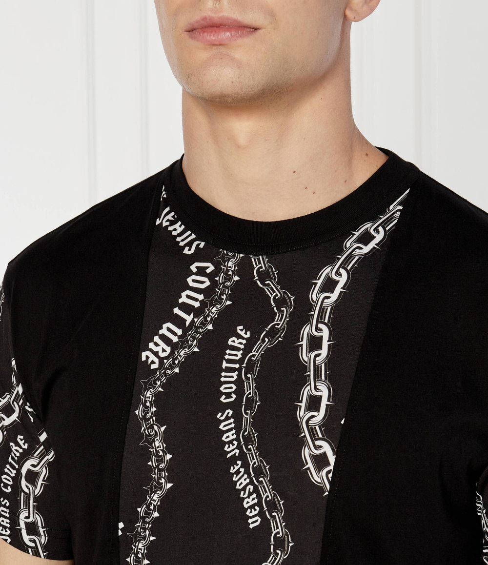 Футболка Versace Jeans Couture - черный(77GAH622JS365)