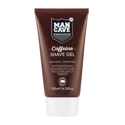 Mancave CAFFEINE SHAVE GEL - Гель для бритья 125 ml.
