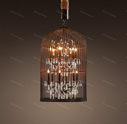 Люстра VINTAGE BIRDCAGE Restoration Hardware 68060288