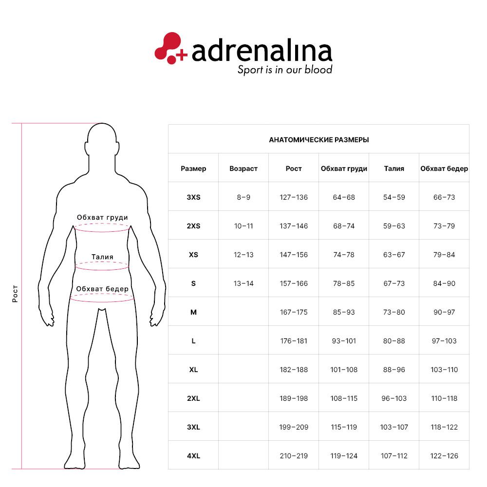Шорты тренир. +ADRENALINA City 2001-036-2XL, р.2XL, 100% полиэстер, темно-синий