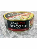 Лосось с гарниром в итальянском соусе 240г