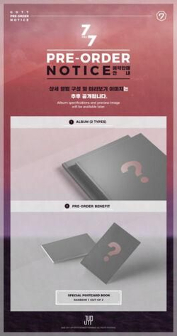 Альбом GOT7 - 7 for 7 7th Mini Album 2 Version SET