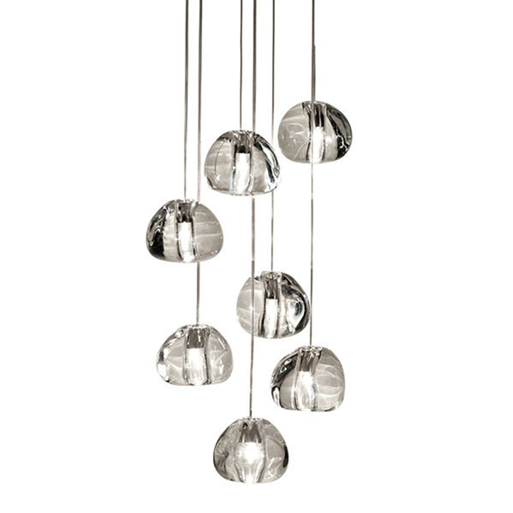 люстра Mizu 7 Seven Pendant Chandelier by Terzani