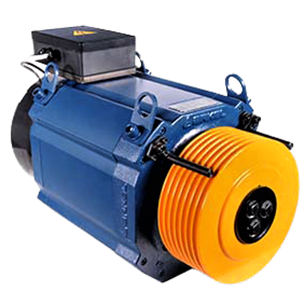 Безредукторный лифтовый двигатель ARS-C3-210-800-10 B-4,8 кВт-11,5А ARKEL