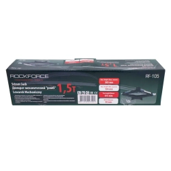 Домкрат механический ''ромб''1.5т (h min 104мм, h max 385мм, L-415мм) RockForce##Rock FORCE RF-105