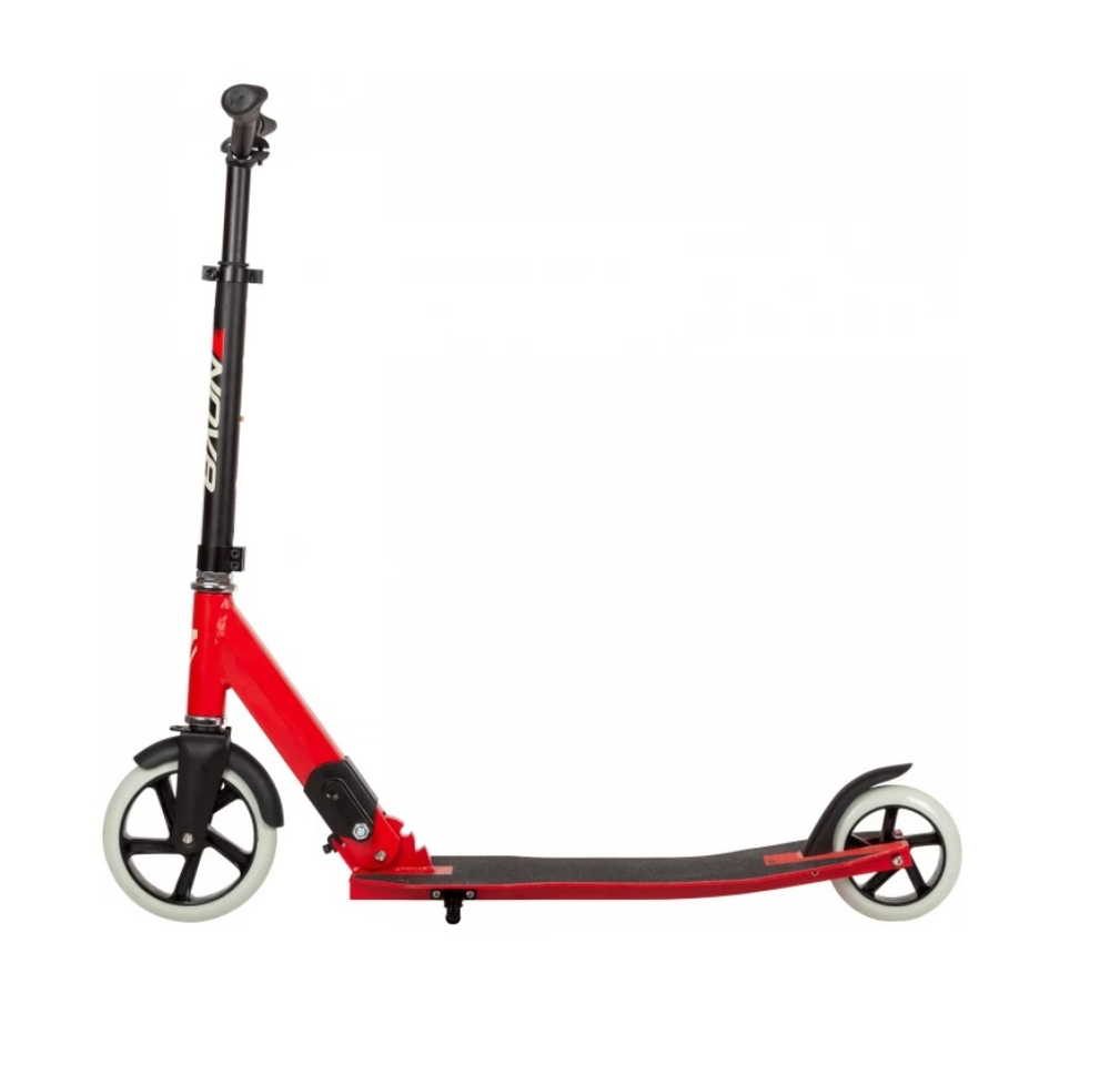 Самокат для детей NOVATRACK DEFT, 180/145 мм, красный