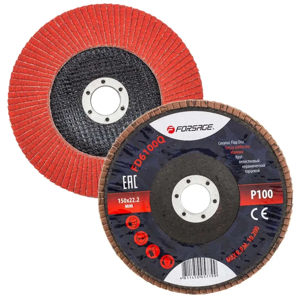 Круг лепестковый керамический торцевой Forsage F-FD6100Q