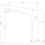 Смеситель для раковины Lemark Project LM4650CE