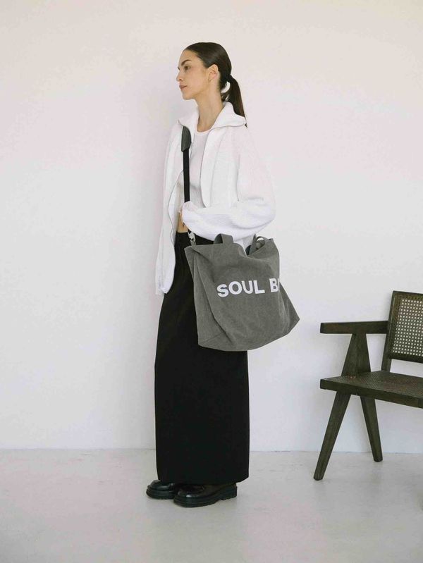 Сумка Soul Bag+ Камень серая - фото 2