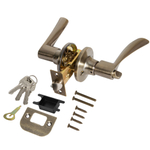 Ручка защелка DK610/BL AB-ET (кл./фик.) бронза