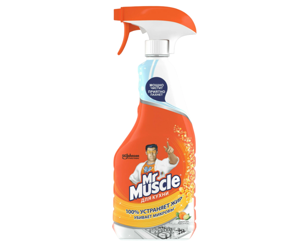 jb.Mr.Muscle для кухни "Энергия цитруса"  500мл 12шт/уп
