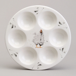 БЛЮДО НА 6 ЯИЦ LEFARD "FUNNY HENS" 18*18*2,5 СМ
