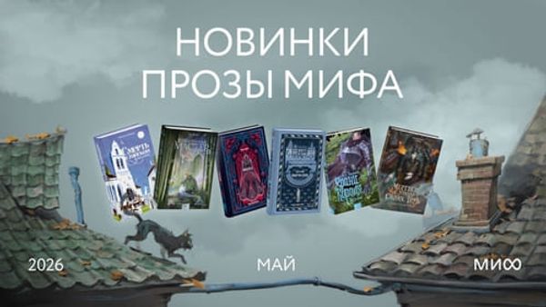 Новинки от МИФ проза в мае Новинки от МИФ проза в мае