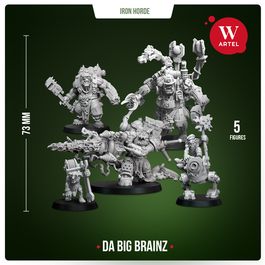 Комплект миниатюр DA BIG BRAINZ