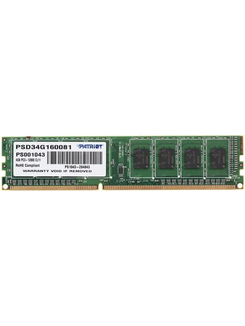 Оперативная память Signature PSD34G160081 4 ГБ