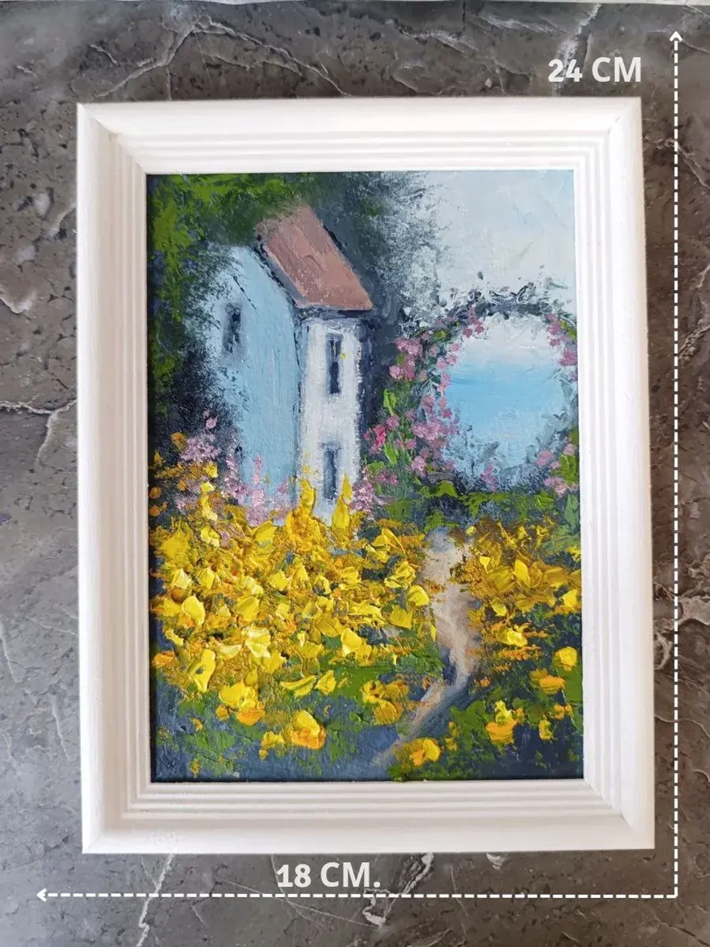 Картина на стену в раме 20*15