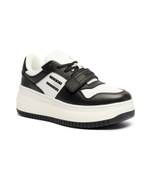Кожаные кроссовки retro basket Tommy Jeans - черный(EN0EN02573)