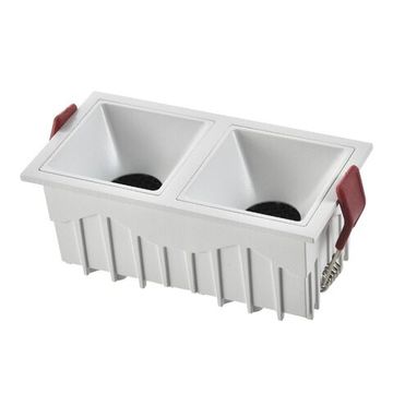 Встраиваемый светильник LED 2*10W 3000K ST757.538.20 белый ST-Luce