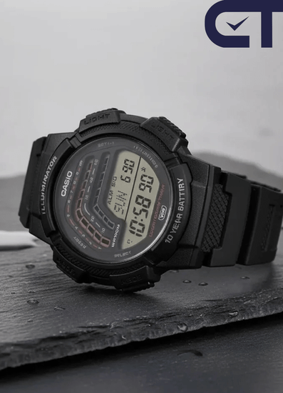 Casio WS-1800-1A — унисекс наручные часы