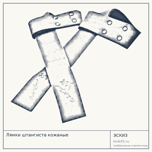 Лямки штангиста кожаные — от 320 ₽