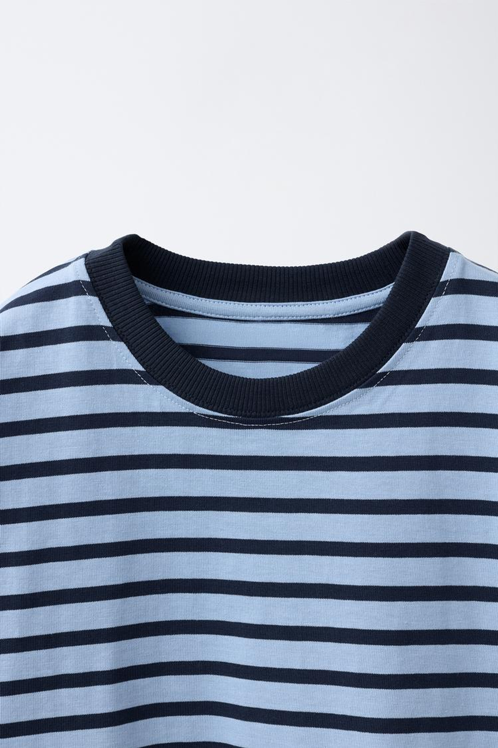 ZARA ФУТБОЛКА HEAVY WEIGHT В ПОЛОСКУ, ПОЛОСКИ