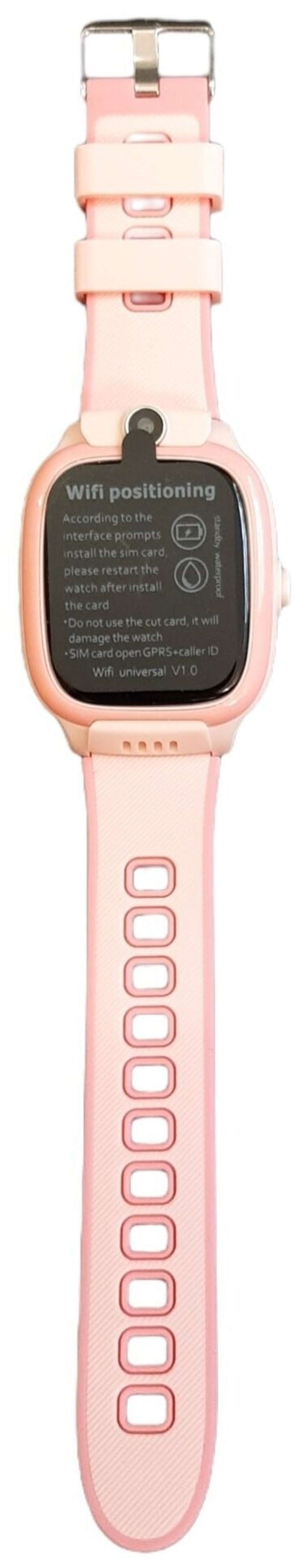 Детские умные часы с GPS и видеозвонком Rapture Y31 4G, розовые