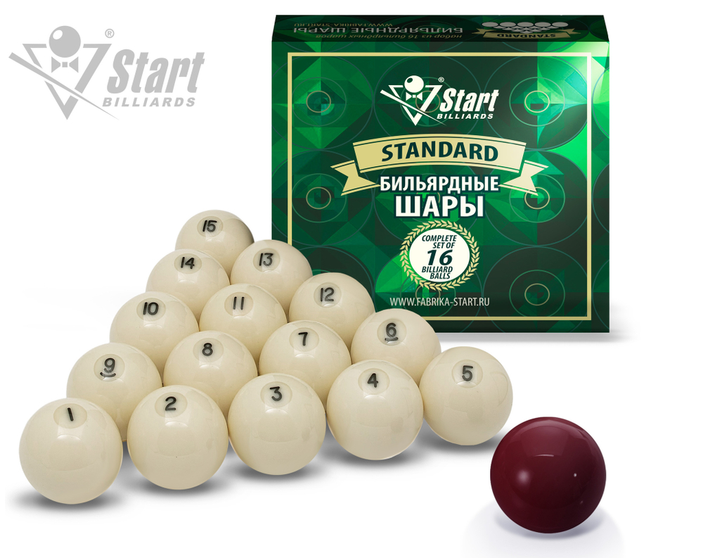 Шары Start Billiards РП 68мм 797401
