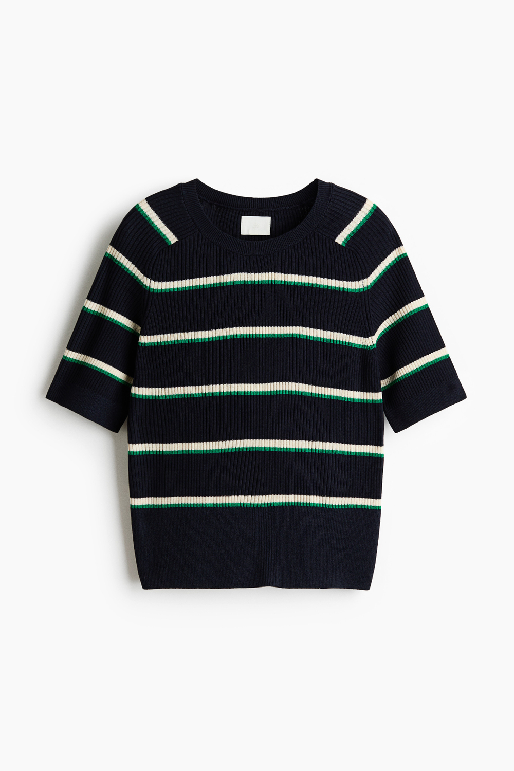 Топ в резинку — круглый вырез - H&M