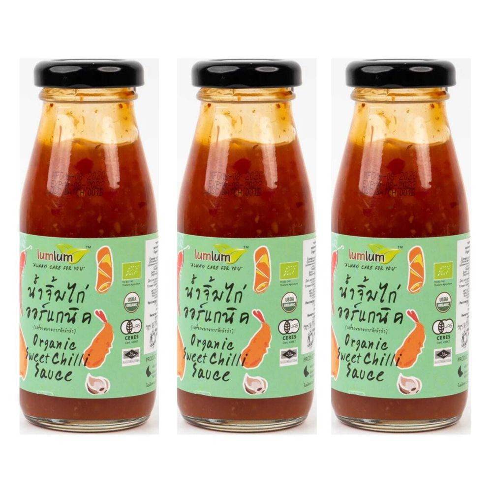 Соус Lum Lum Sweet chilli Organic , 200 г, 3 шт