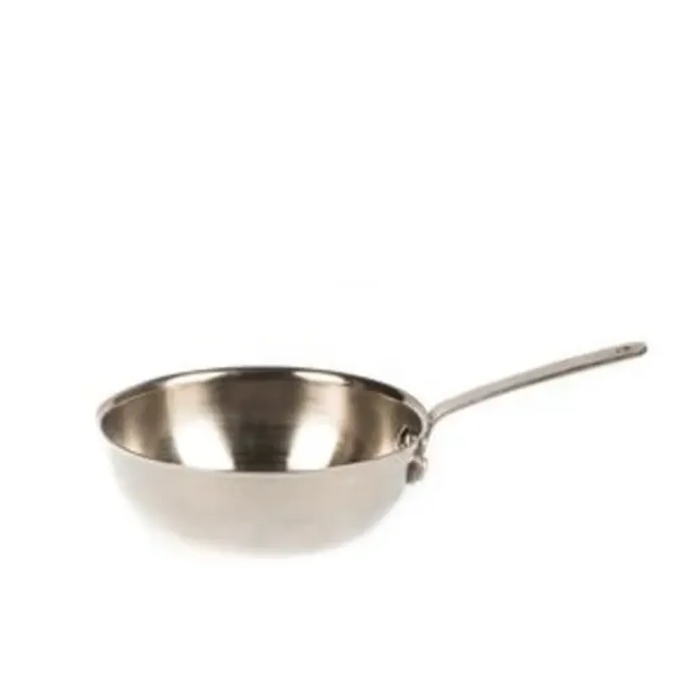 Соусник кокотница 190 мл d9,5 см h3 см круглый с ручкой нерж. P.L. Proff Cuisine