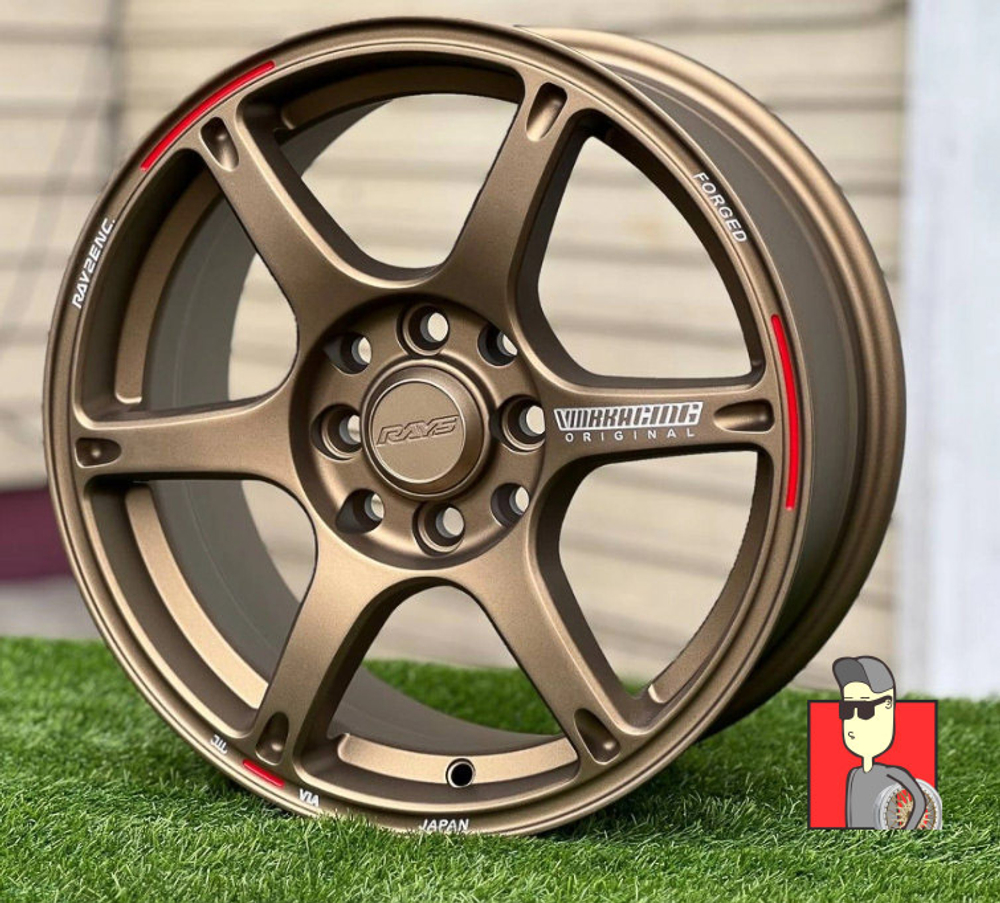 Комплект дисков Rays 15x6.5 et35 4x100/4x114.3