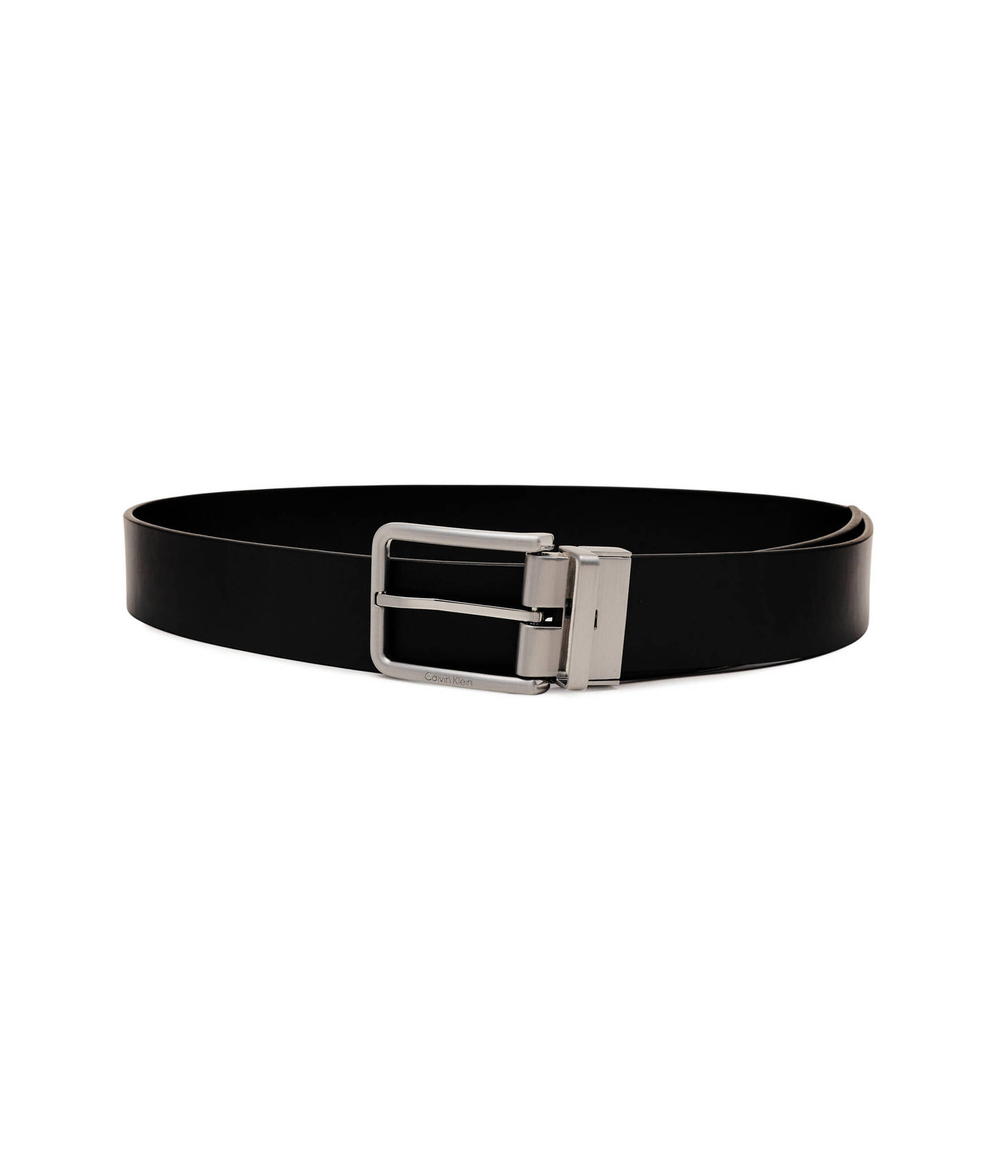 Двухсторонний кожаный ремень ADJ/REV WARMTH 35MM Calvin Klein - черный(K50K510956)