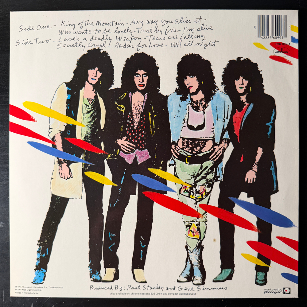Kiss - Asylum (Голландия 1985г.)