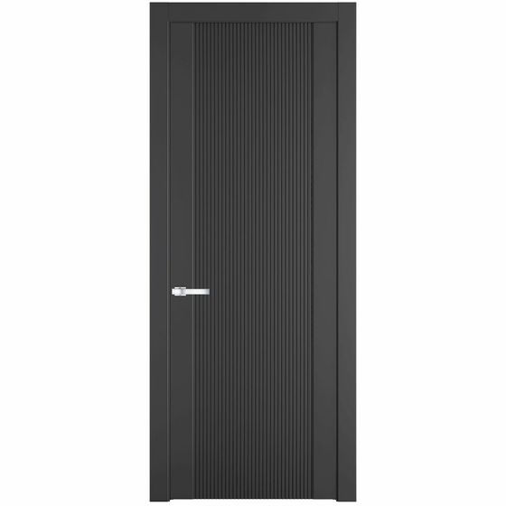Фото межкомнатной двери эмаль Profil Doors 1.12P графит глухая