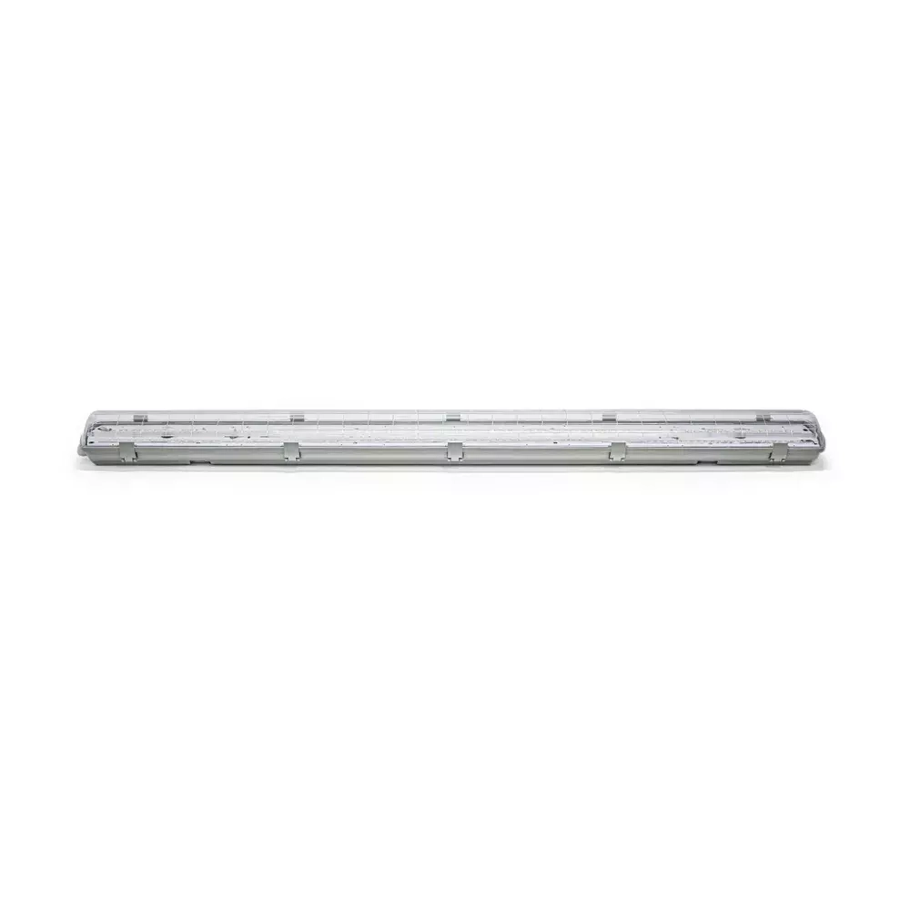 Светильник LED ДСП Айсберг 76W-9500Лм IP65 5000К прозрачн. с БАП 3ч 1262х124х85мм vs103-76-tr-5k-li3h