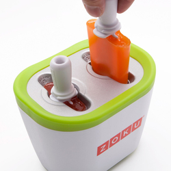 Набор для приготовления мороженого duo quick pop maker зеленый