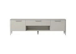 Тумба Type oak под ТВ ширина 200 см (серо-бежевый)