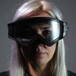 Очки кроссовые ARIETE MUDMAX GOGGLES, черный, прозрачная линза без пинов 14940-NSN