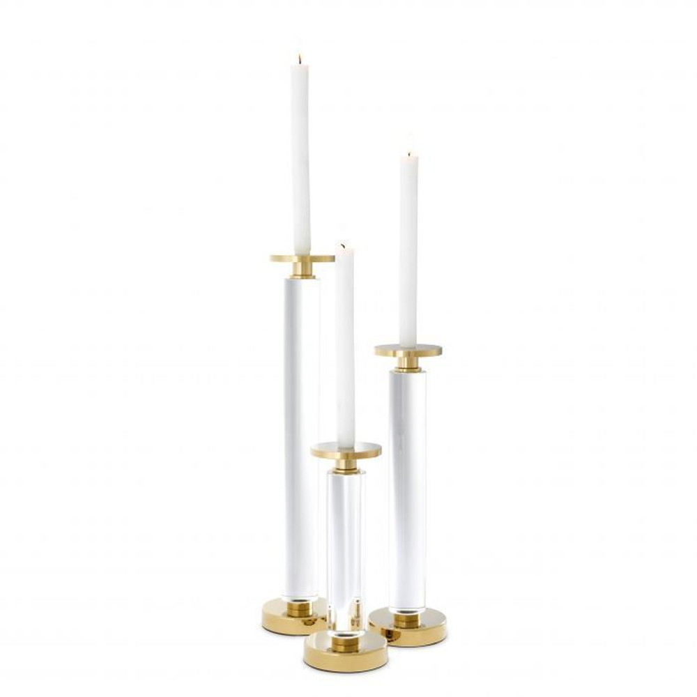 Подсвечник Candle Holder Chapman set of 3 арт.112094