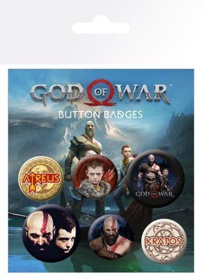 Лицензионные набор значков God of War
