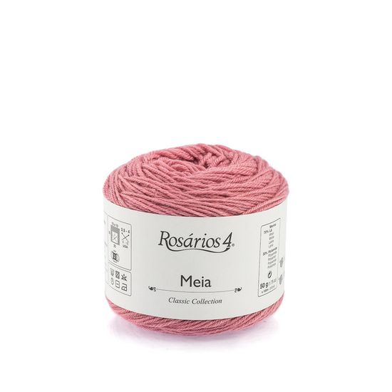 Пряжа ROSARIOS 4 Meia (70% меринос, 30% полиамид)