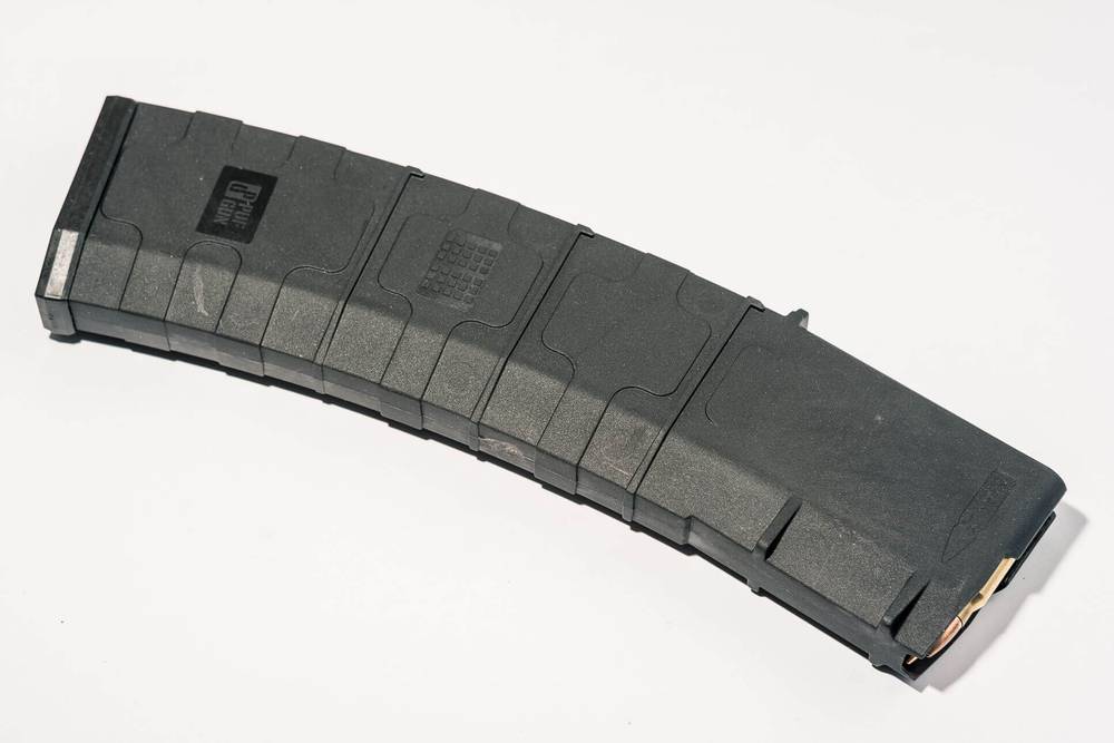Магазин PufGun для AR-15, 5,56×45 / .223 Rem, 45 патронов, чёрный